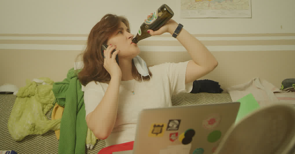 Still from Papa Anruf