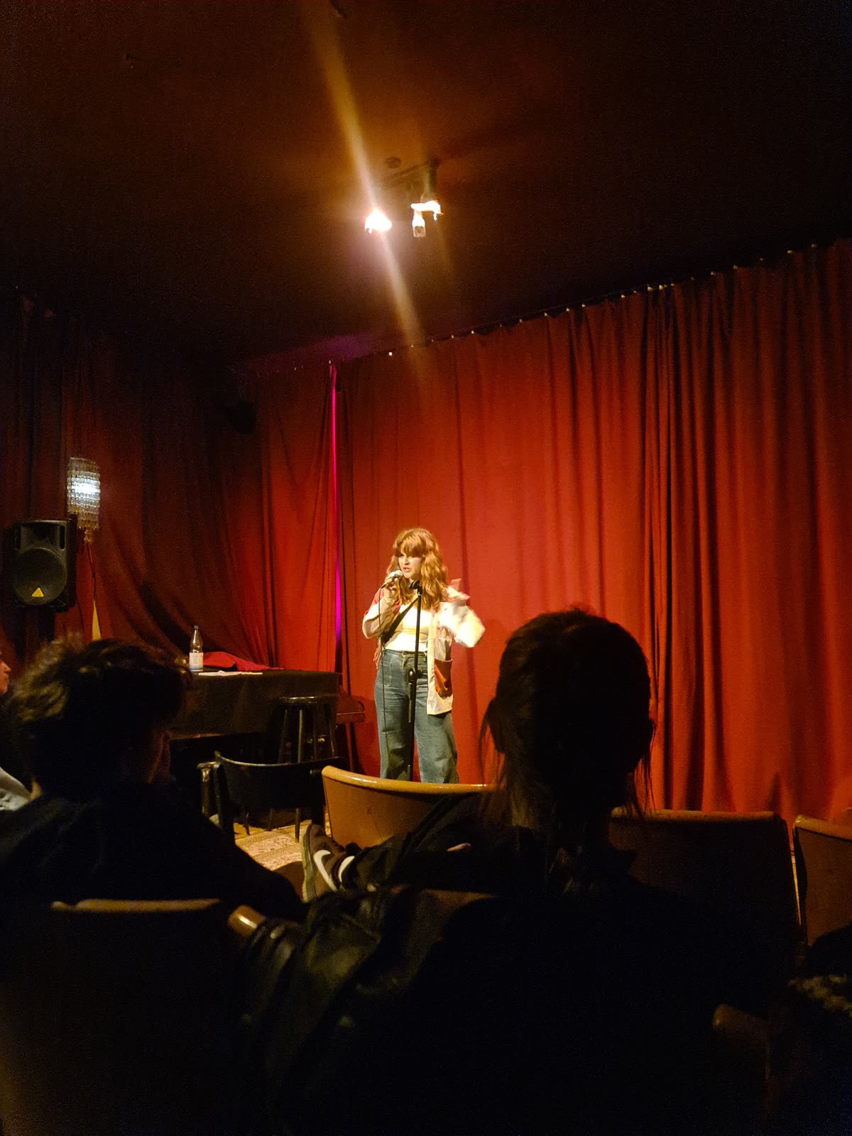 Veronika Bolotina performing