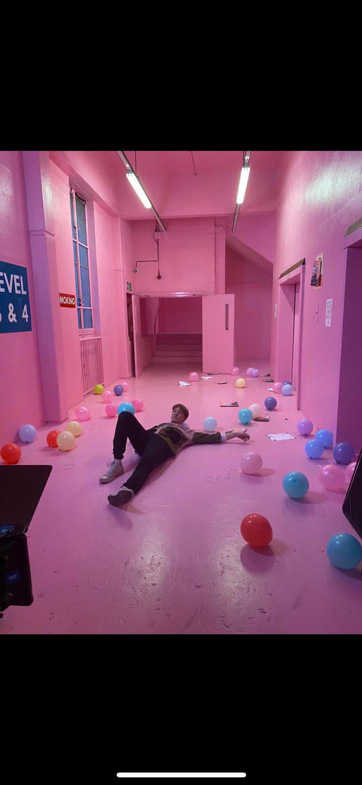 Behind the scenes on Take The Pain Away