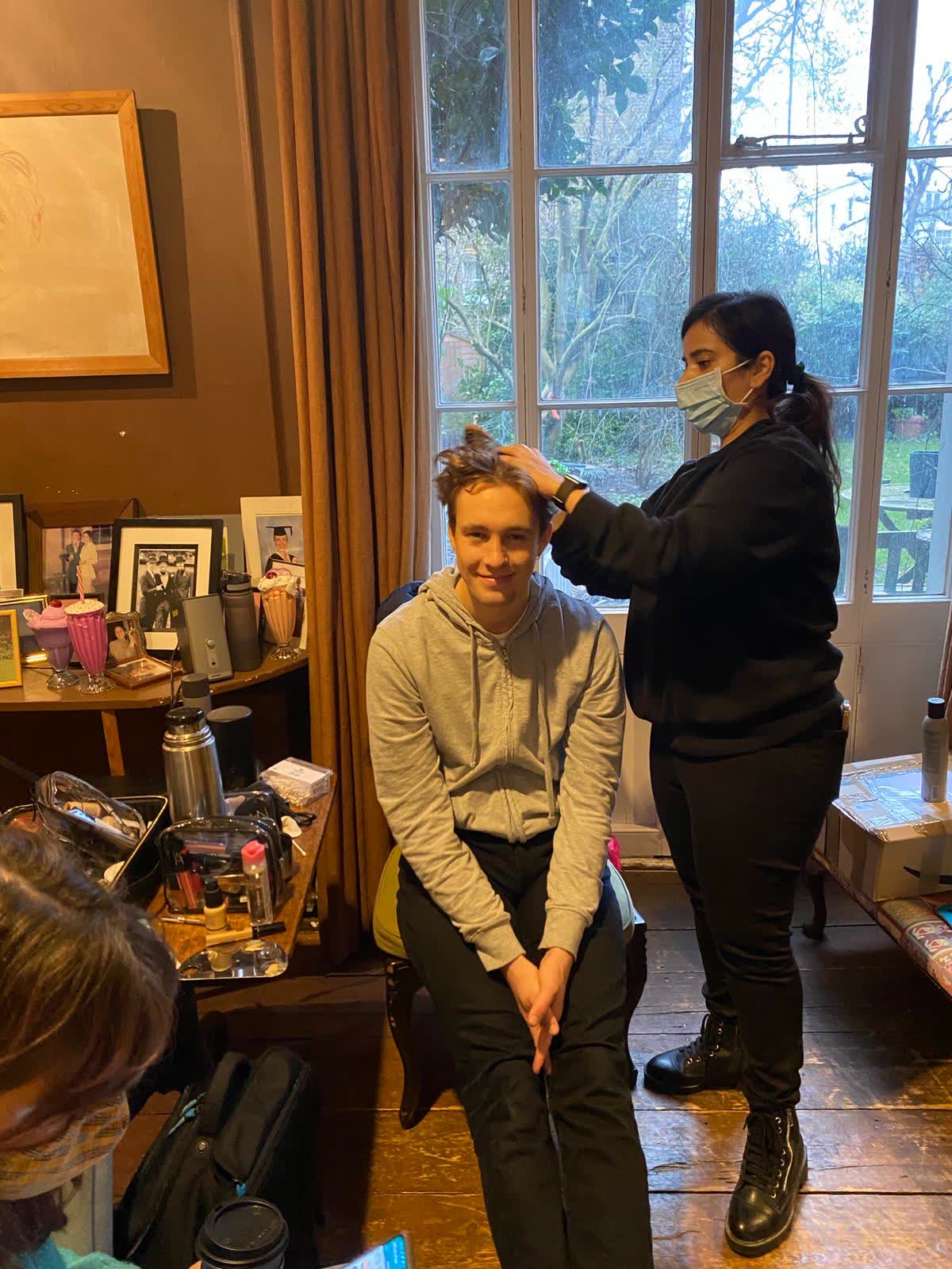 Behind the scenes on Take The Pain Away