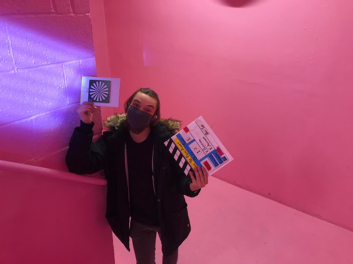 Behind the scenes on Take The Pain Away
